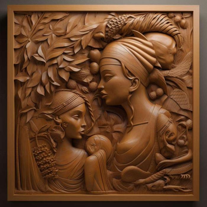 نموذج ثلاثي الأبعاد لآلة CNC 3D Art 